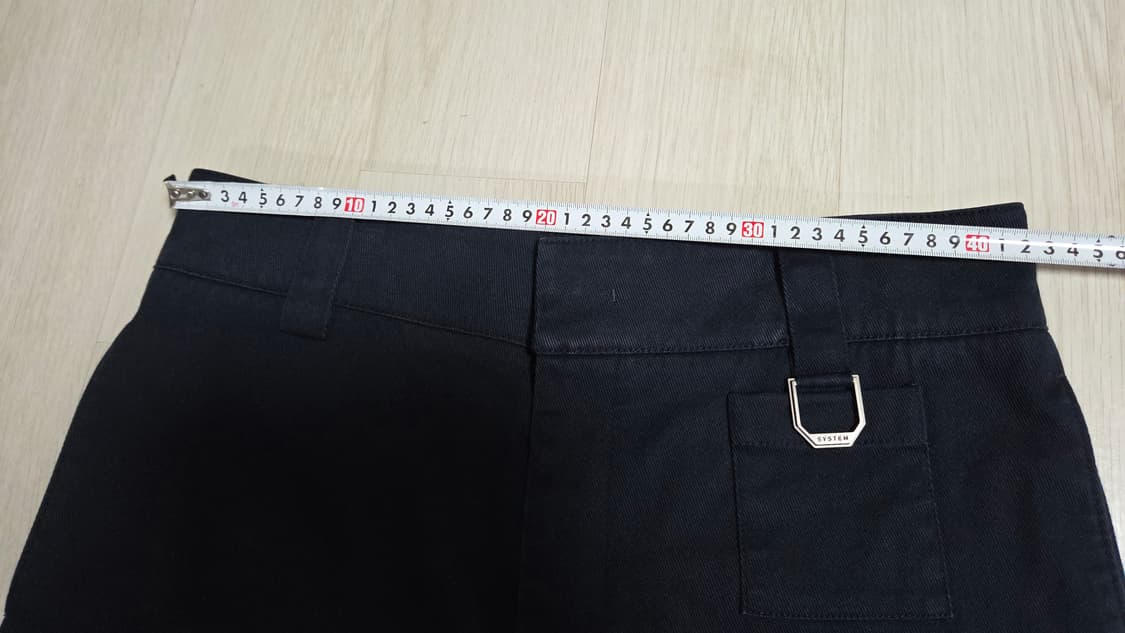 (착샷) 시스템 워크팬츠 크롭 트윌  상품이미지7