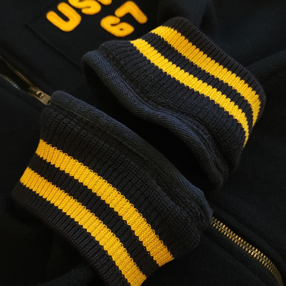 90s 폴로 스포츠 랄프로렌 미 공군 사관학교 울 후드 카뎃 코트 XL 상품이미지10