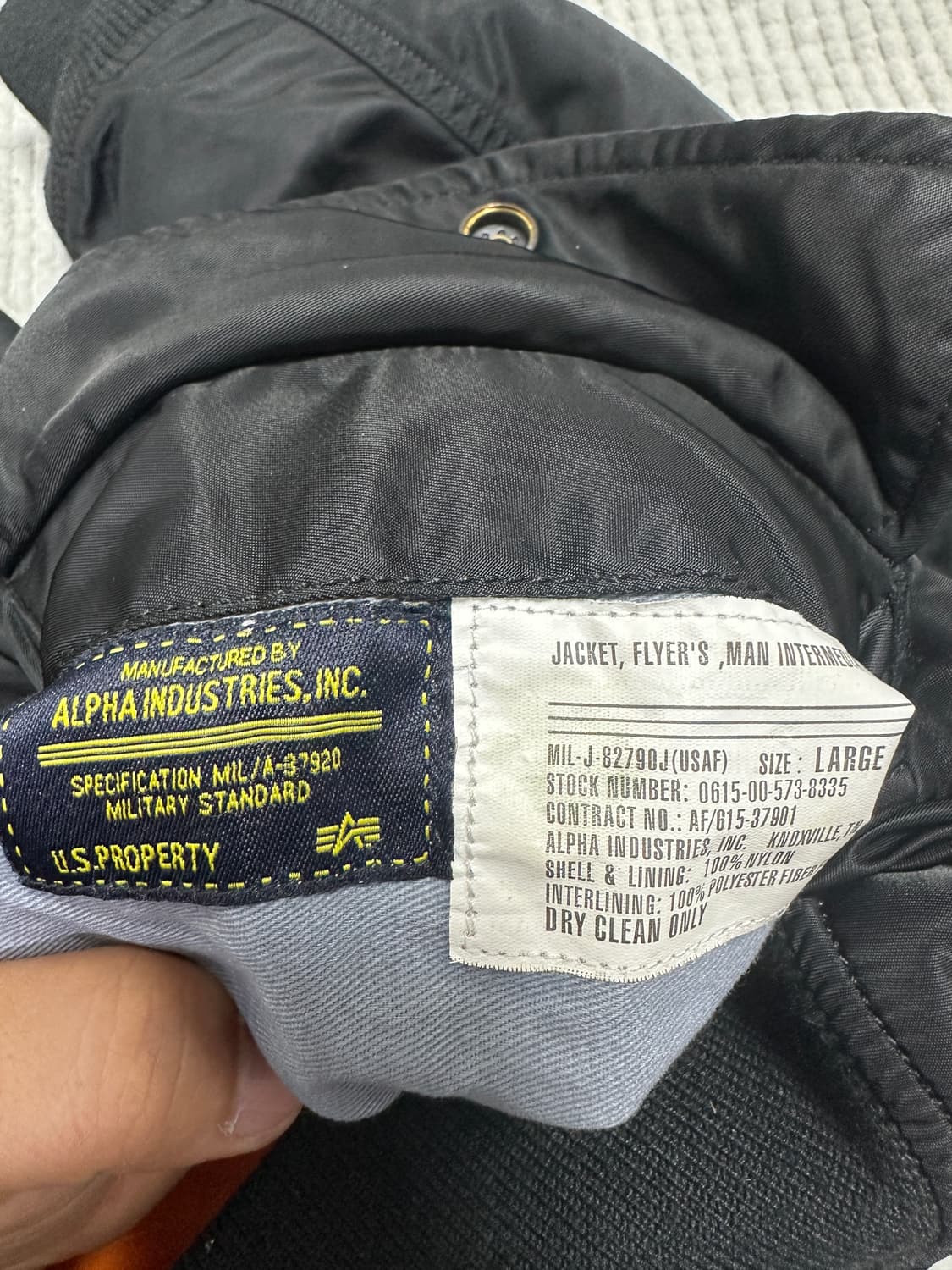 알파인더스트리 ma-1 상품이미지3