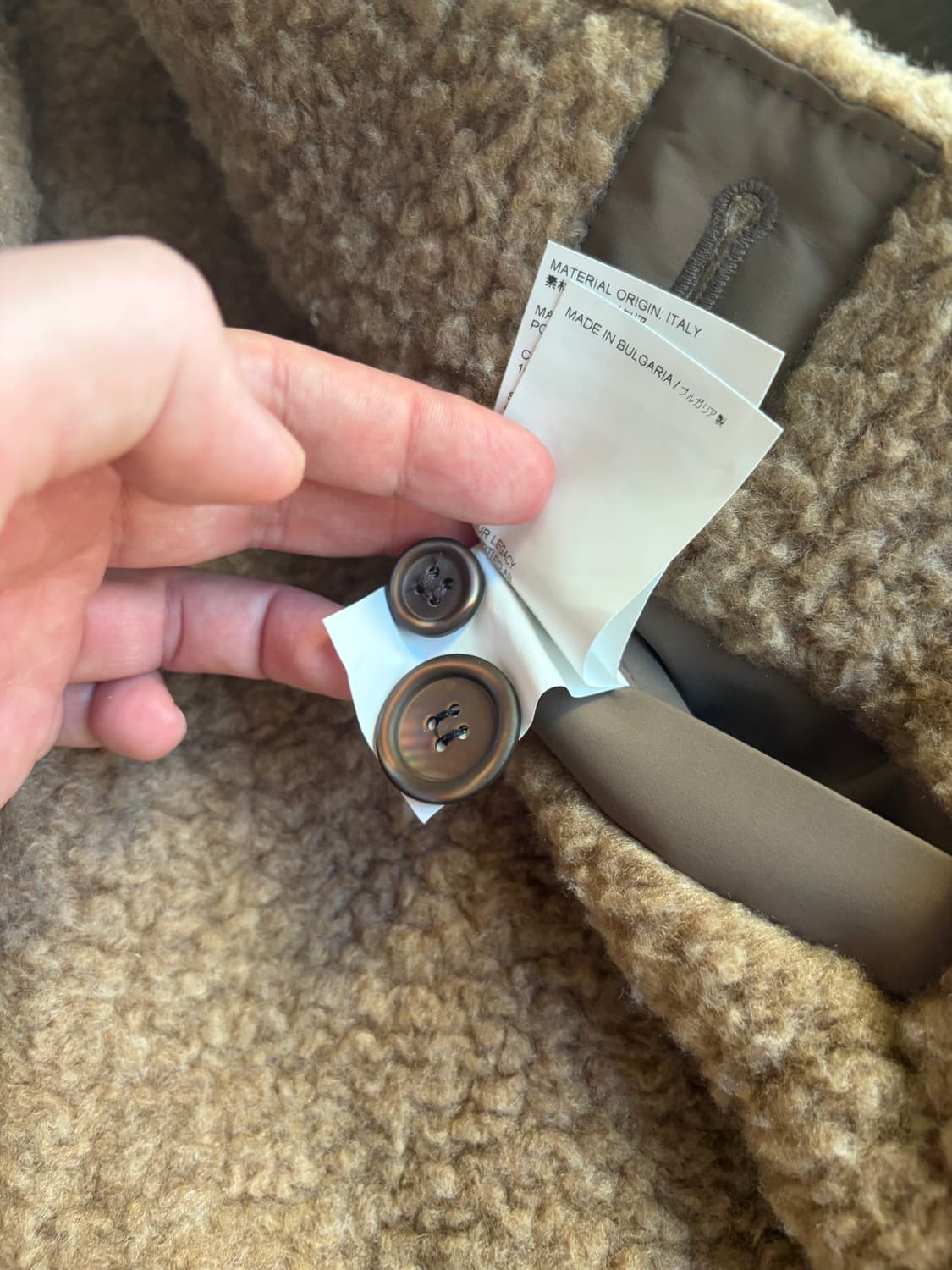 [48/100-103] 아워레가시 폴라코트 브라운 상품이미지6