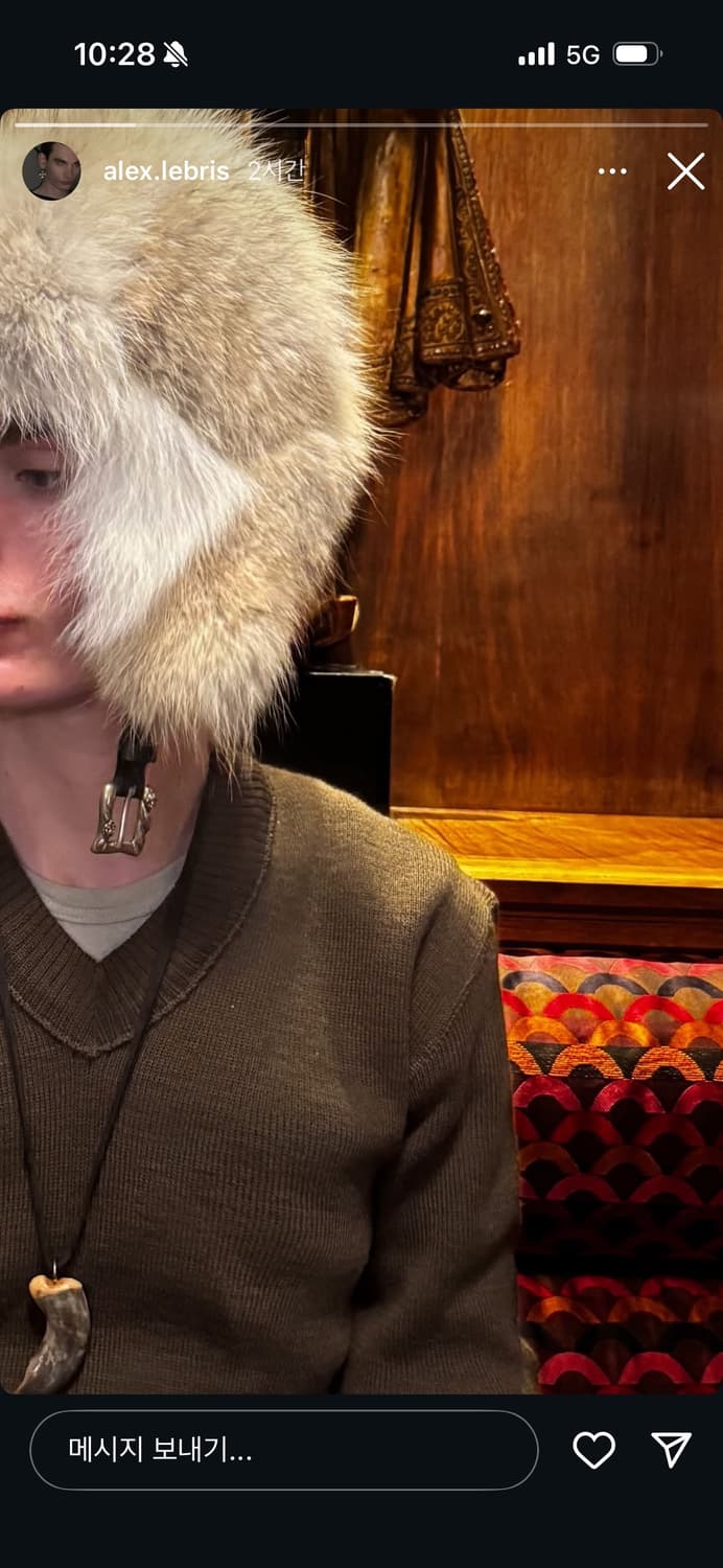 스킴스 퍼 모자 상품이미지3