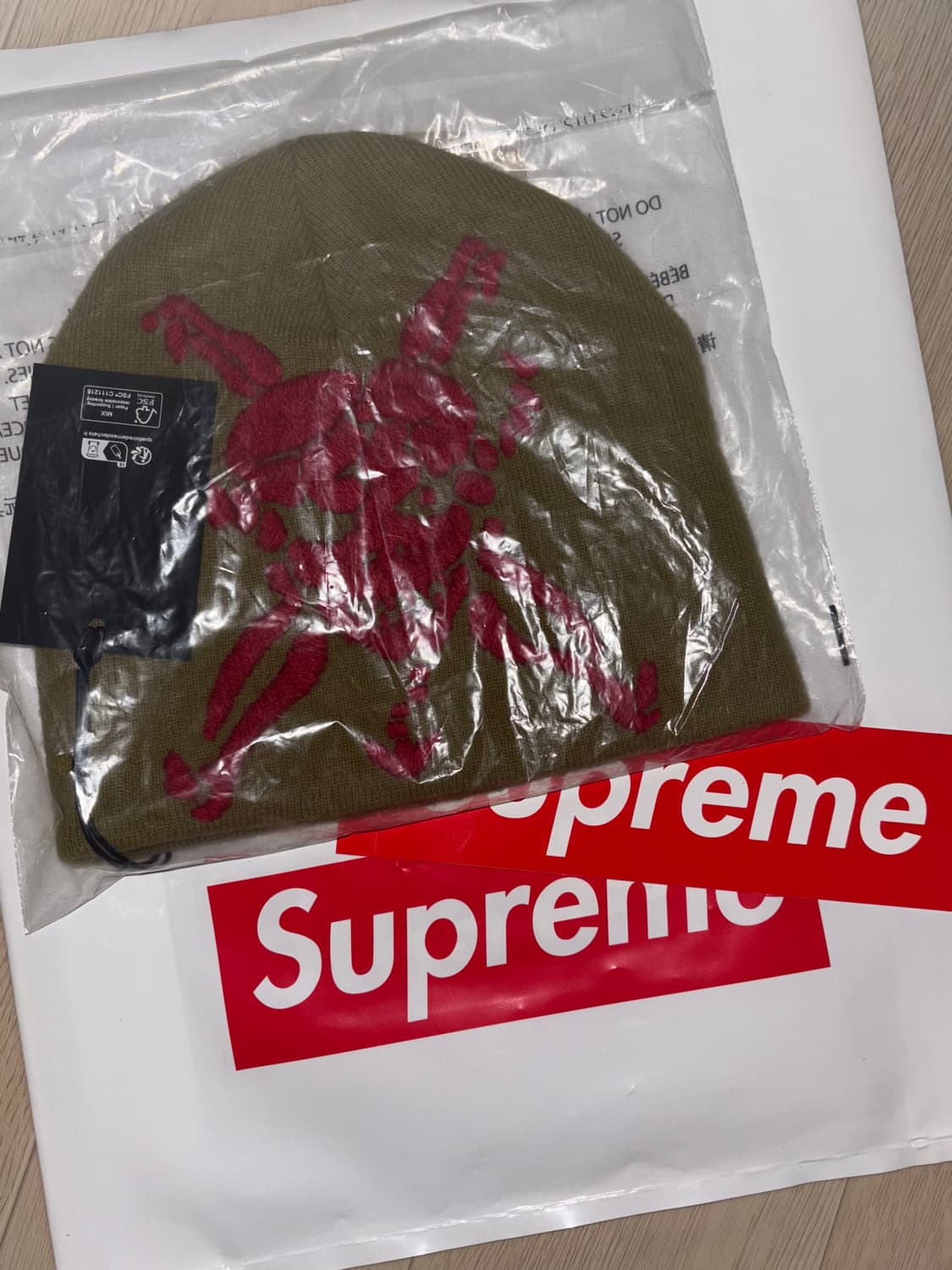 슈프림 요지야마모토 스컬 비니 상품이미지3