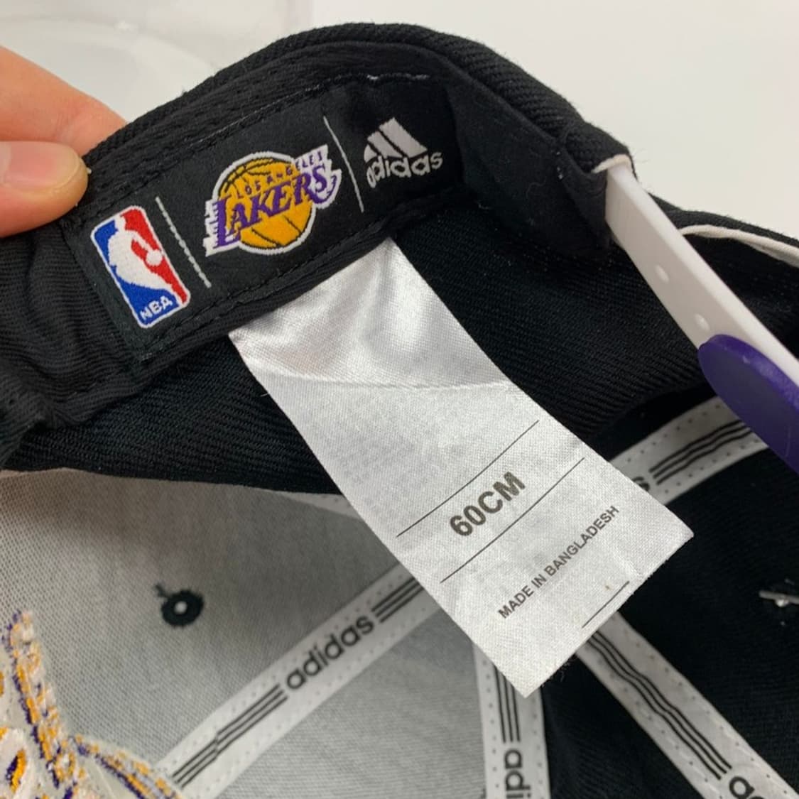 아디다스 NBA LA레이커스 스냅백 상품이미지6