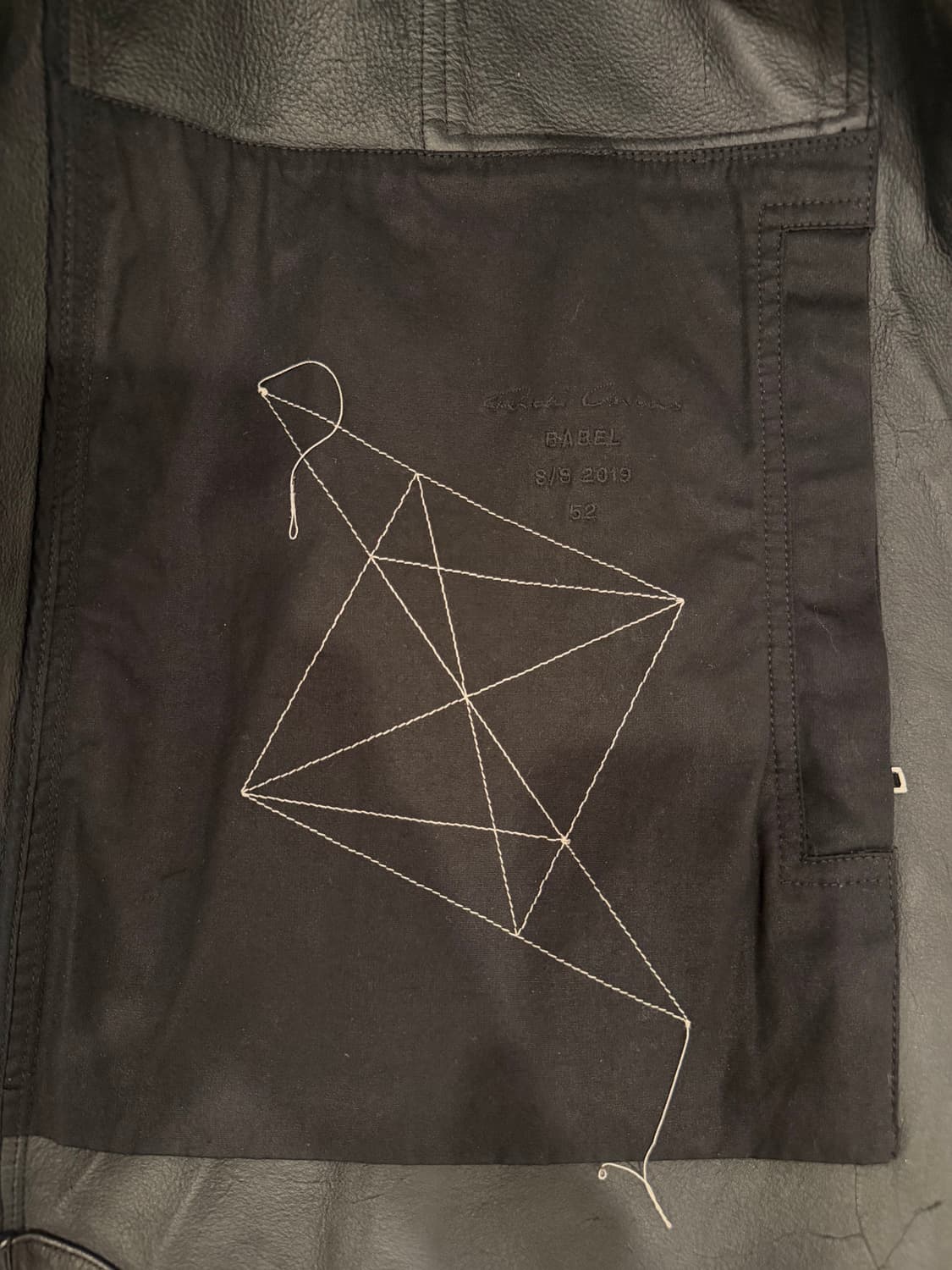 릭오웬스 레더 자켓  상품이미지6