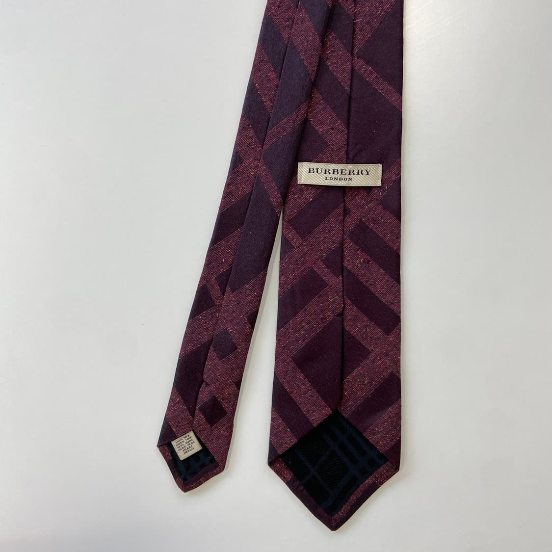 버버리 (Burberry) 체크 정품 명품넥타이 8.3cm 상품이미지2