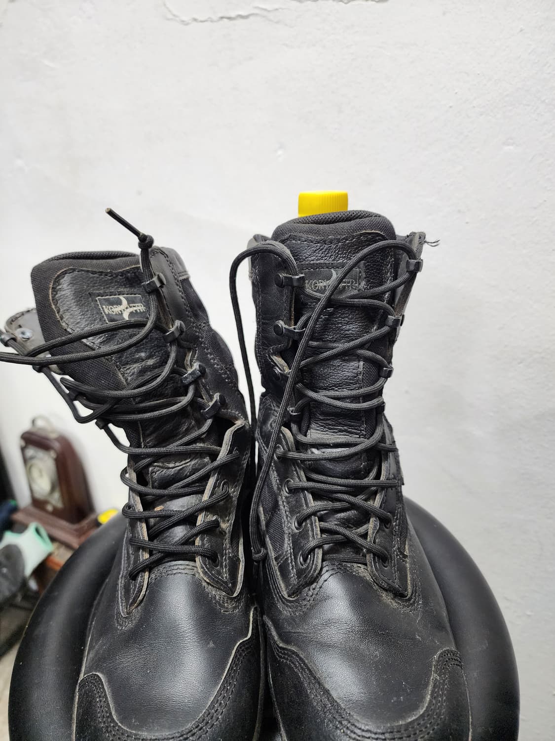 밀리터리 블랙 워커 전투화 상품이미지4