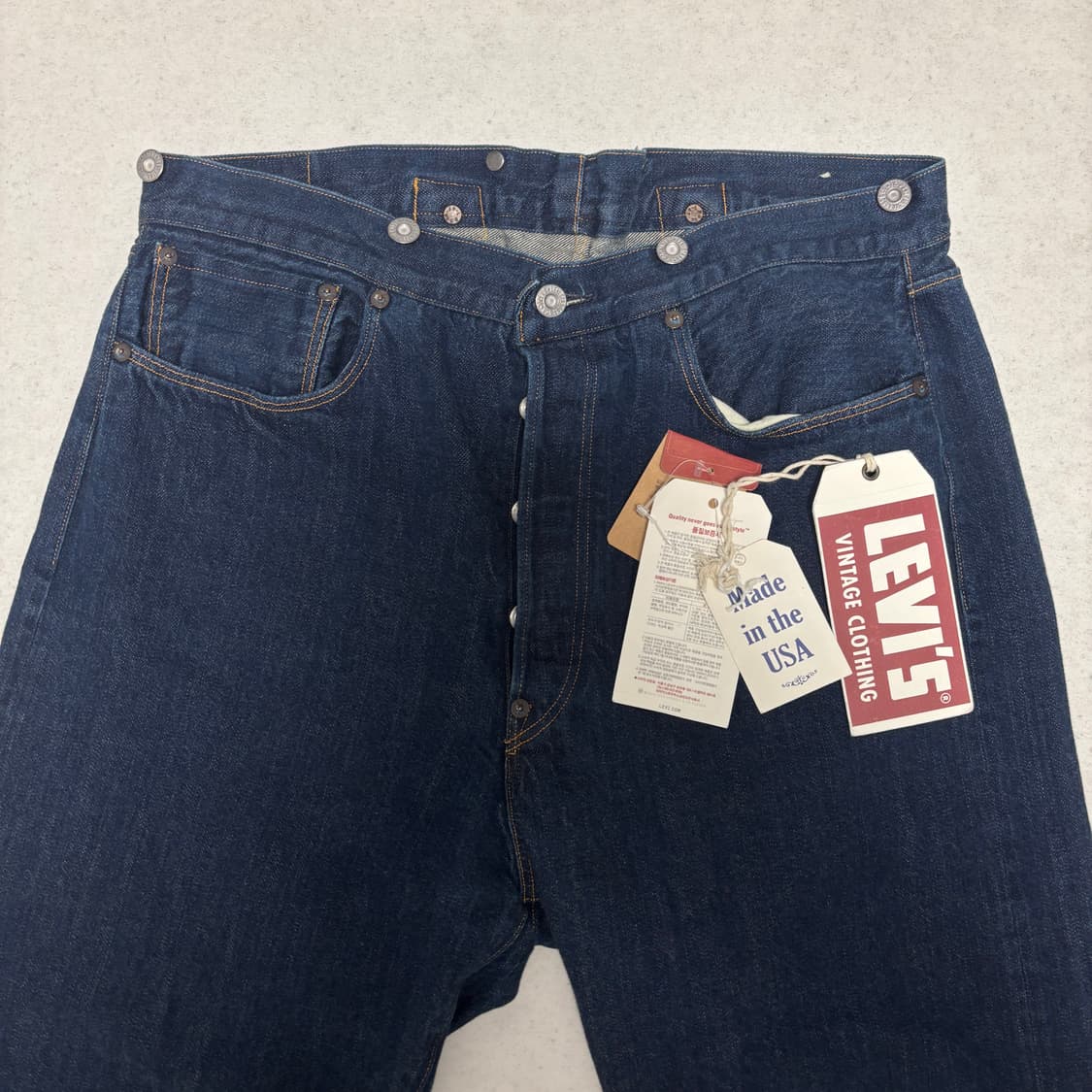 Lvc 1890 501 made in usa 콘밀 34x34 상품이미지3