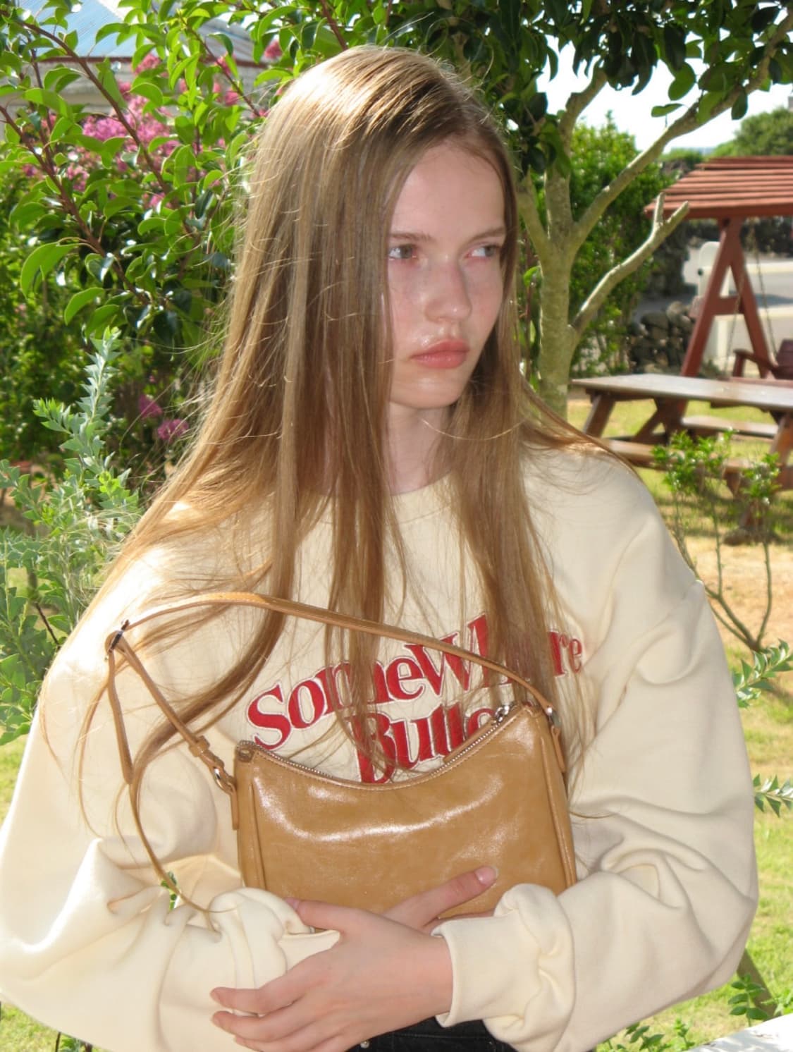 썸웨어버터 맨투맨 크림 아이보리 버터 sweatshirt cream 상품이미지1