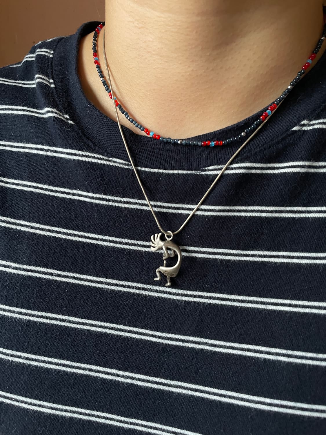   Sterling Silver Kokopelli Necklace 상품이미지3