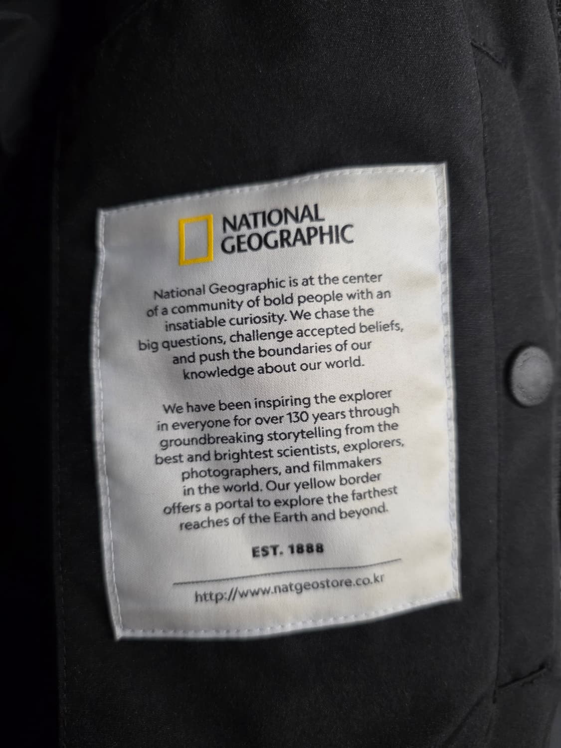 내셔널지오그래픽 타루가 후드 덕다운 숏패딩 싸이즈  105 XL  남자. 상품이미지8