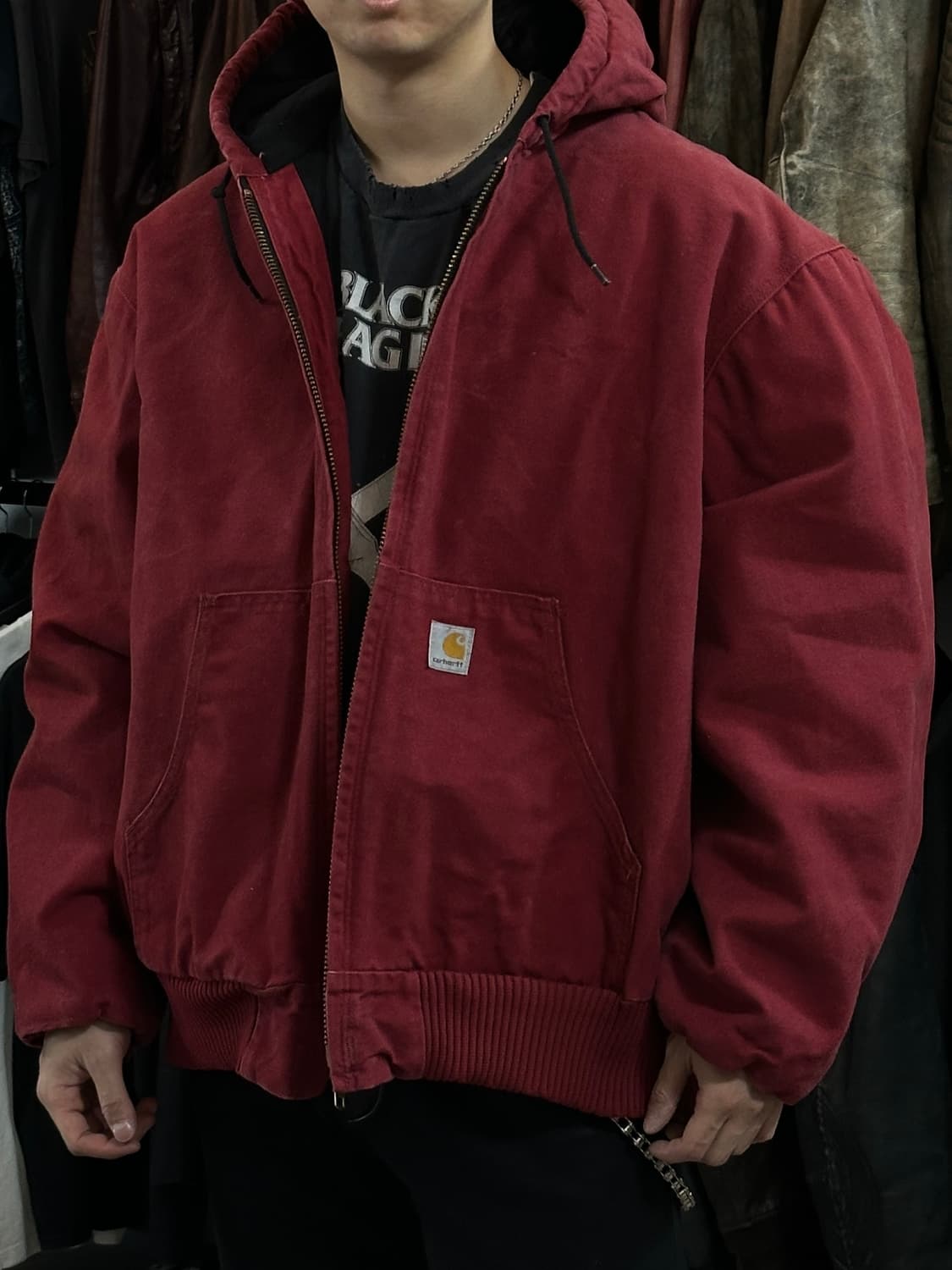 00's OG 칼하트 J140 액티브 자켓 칼하트 DKR CRI 상품이미지10