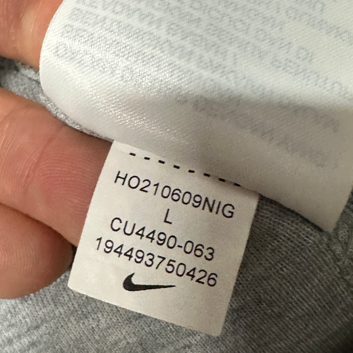 나이키 nsw 테크플리스 후드집업 L 상품이미지5