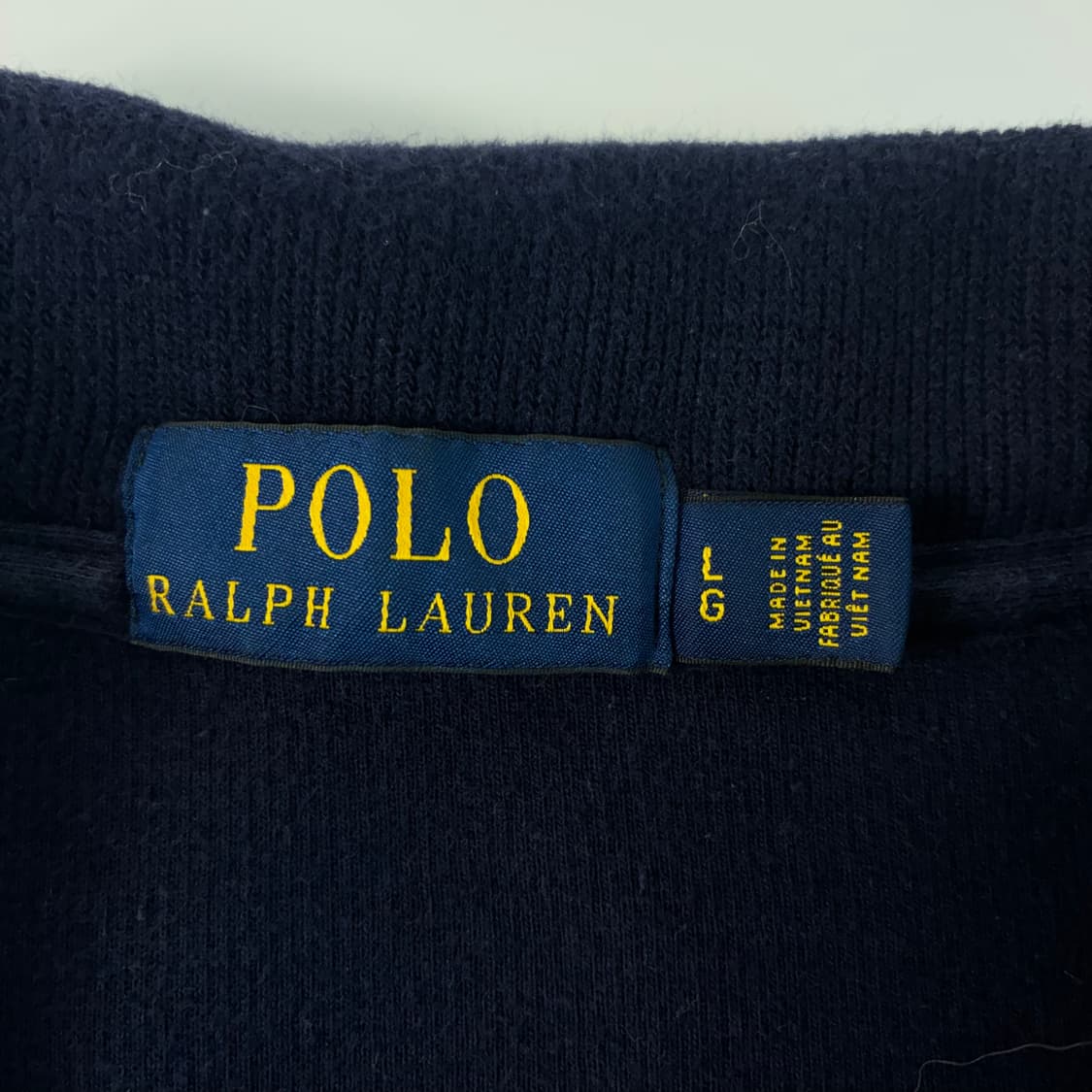 Polo 폴로 랄프로렌 신형 네이비 쿼터집업 니트 상품이미지4