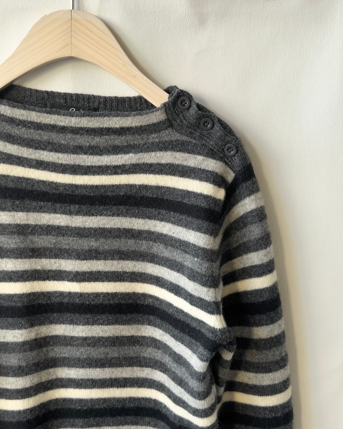 [Belle Maison] border wool blend knit 상품이미지1