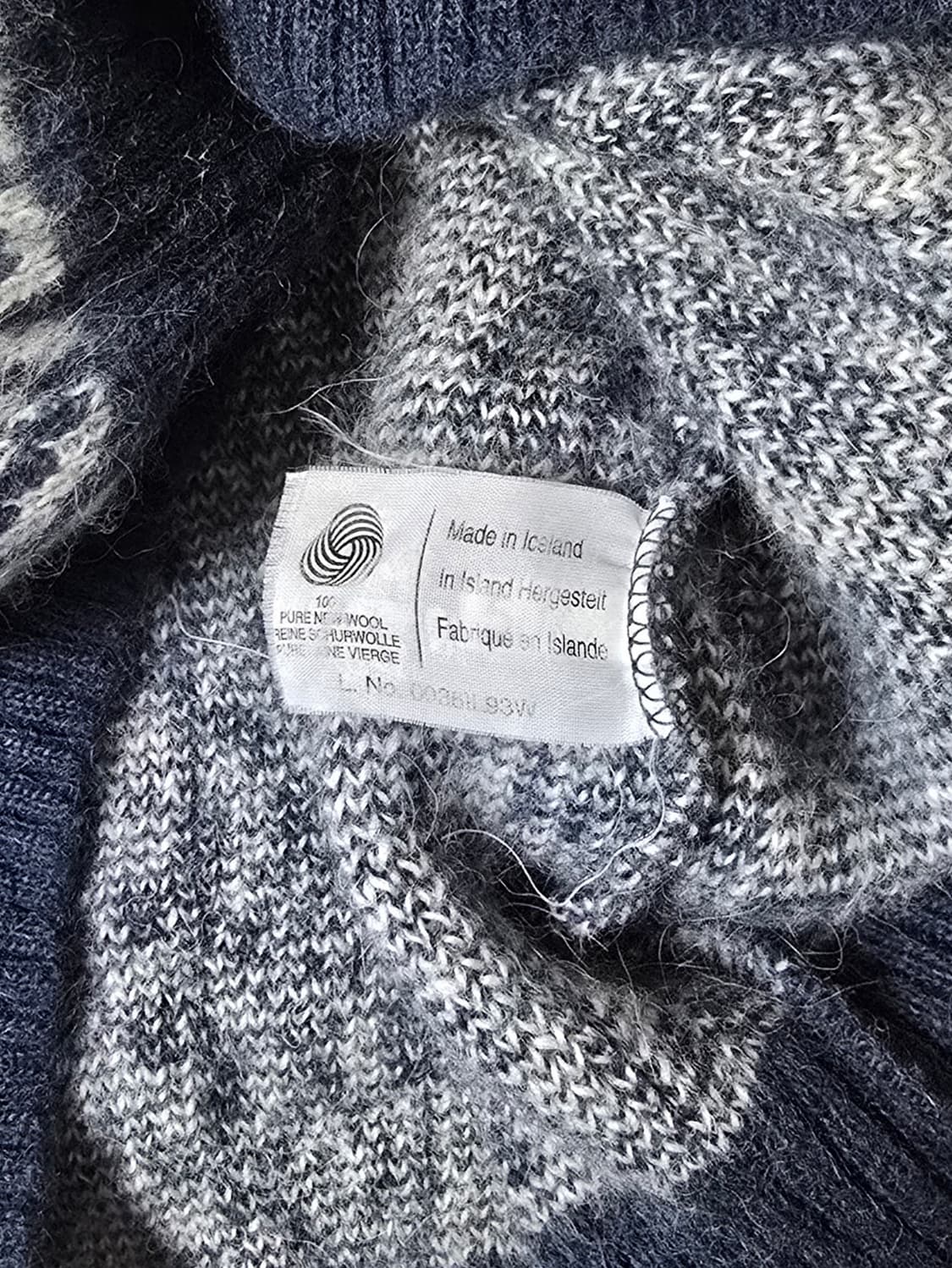 Sigursson 아이슬란드 패턴 니트 2XL 상품이미지6