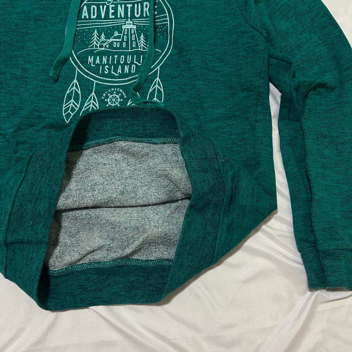 빈티지 프린팅 기모 후드티 상품이미지6