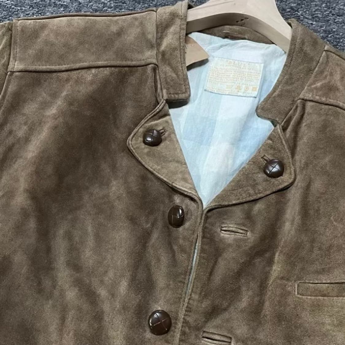 바바리안 스웨이드 레더 자켓 상품이미지4