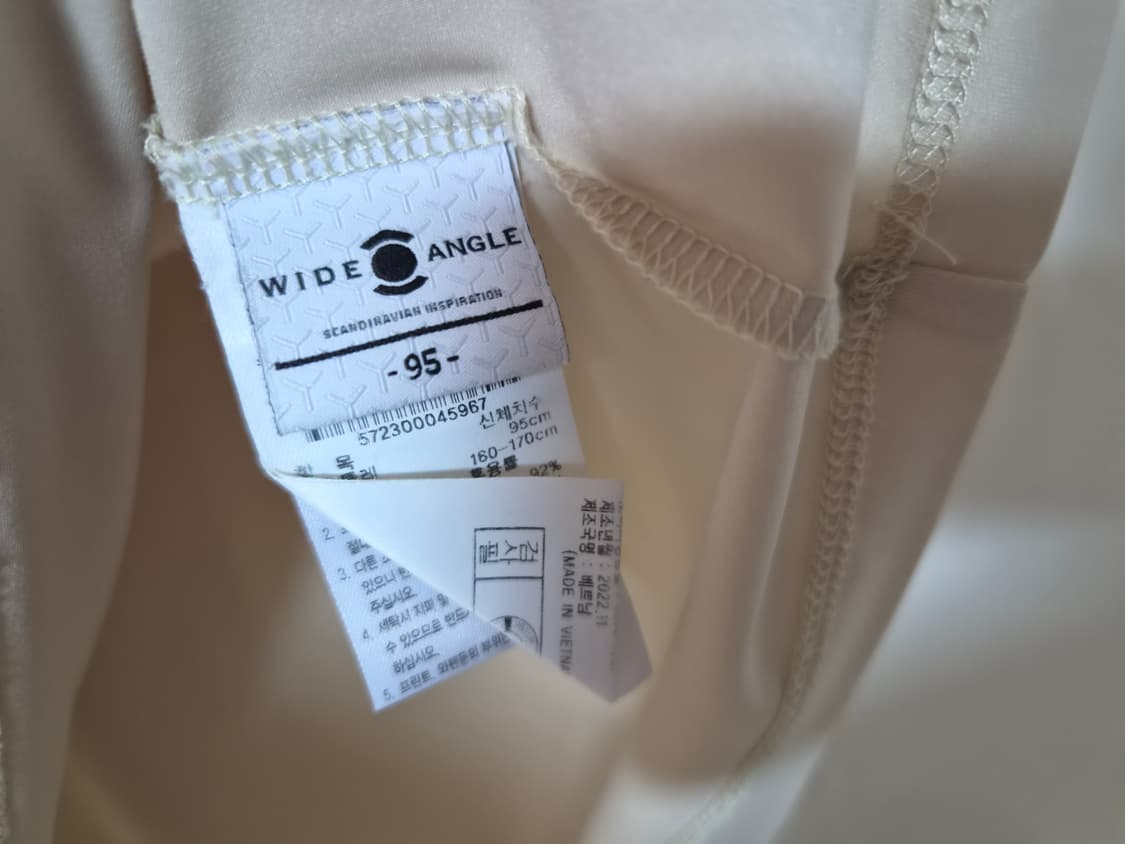 와이드앵글 여성 반목티/사이즈95 상품이미지5