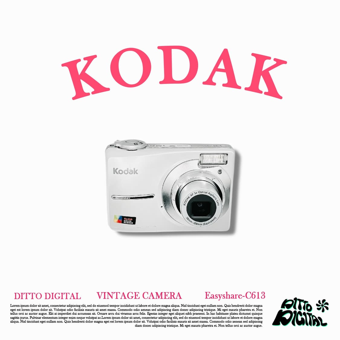 Kodak Easyshare C613(White) 상품이미지1