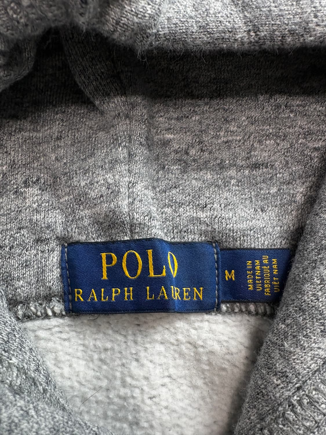폴로 랄프로렌 빅로고 스팰아웃 후디 그레이 3514 상품이미지3