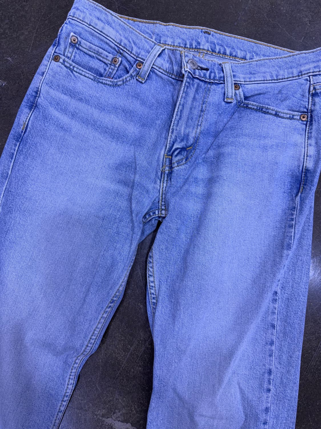 리바이스 511 슬림핏 연청 워싱 스트레치 데님팬츠 청바지 29 상품이미지3