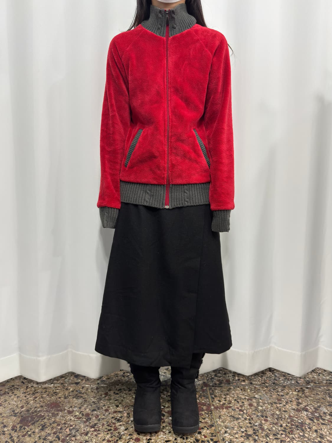 columbia red fleece 상품이미지5