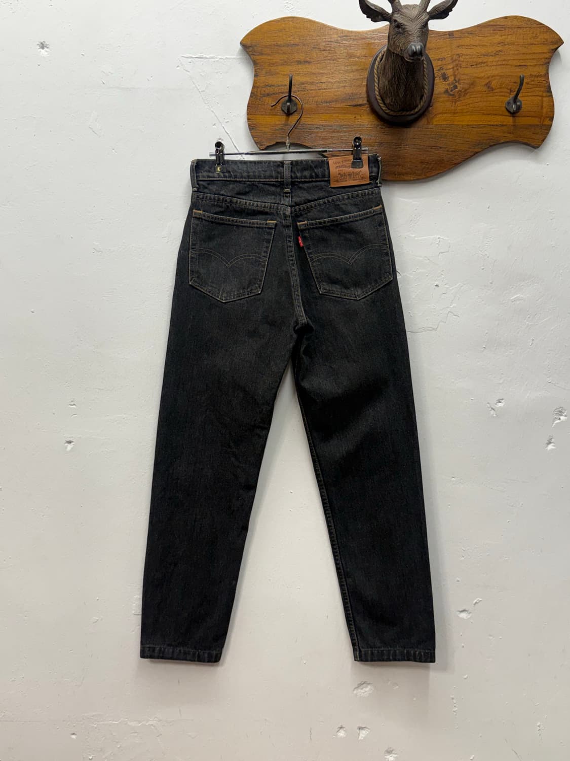 90s Japan Levi's 626 Black Denim Pants 상품이미지1