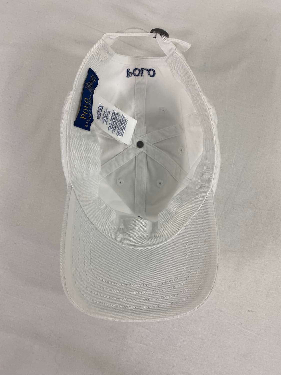 폴로 랄프로렌 화이트 볼캡  상품이미지6