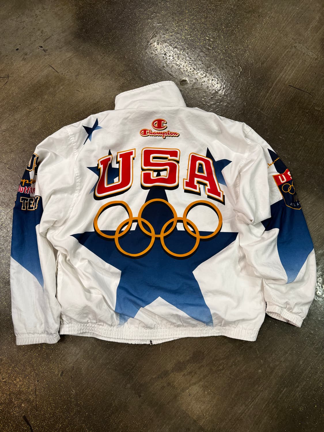 1996 Champion Atlanta Olympic Jacket 상품이미지3