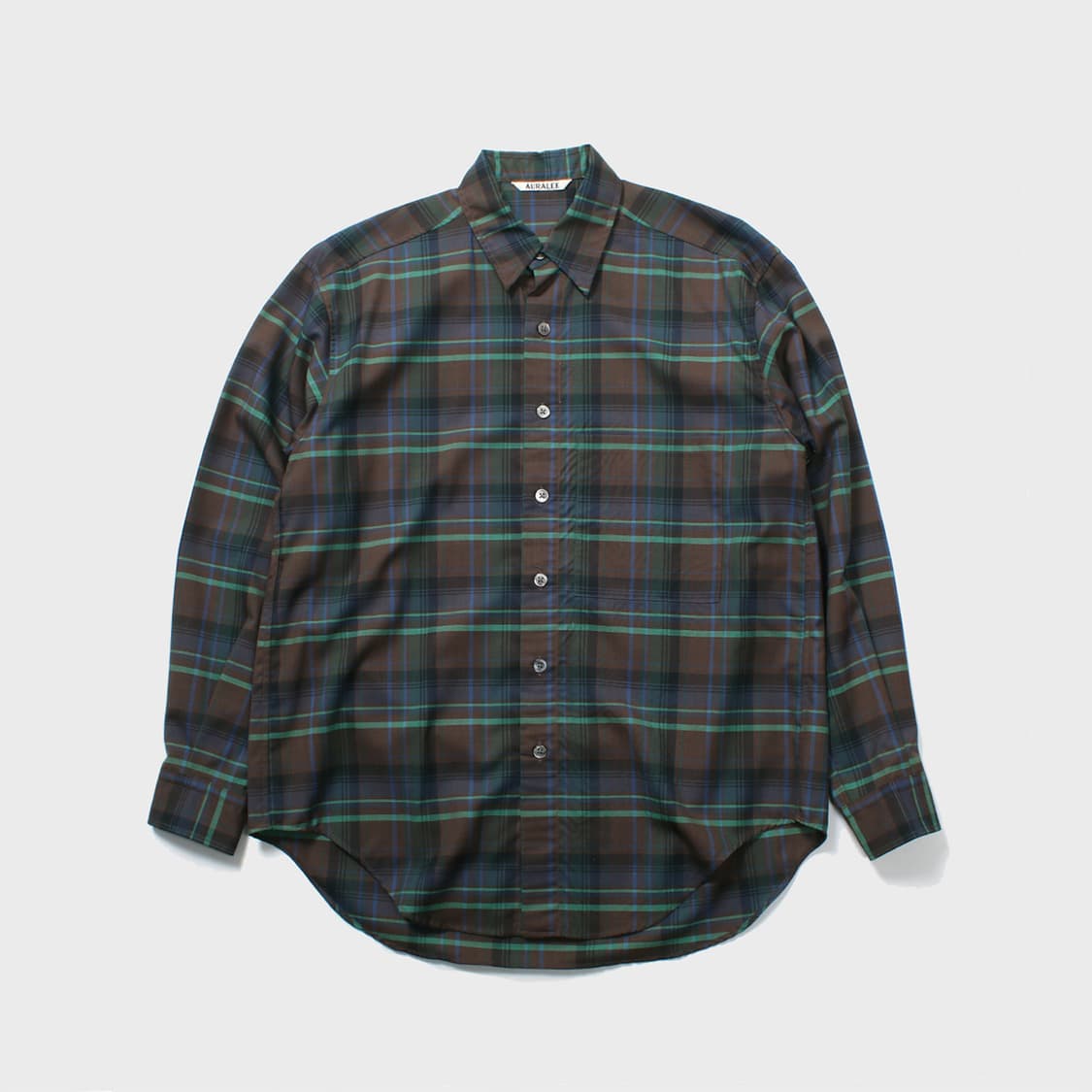 AURALEE WOOL SHIRT 상품이미지1