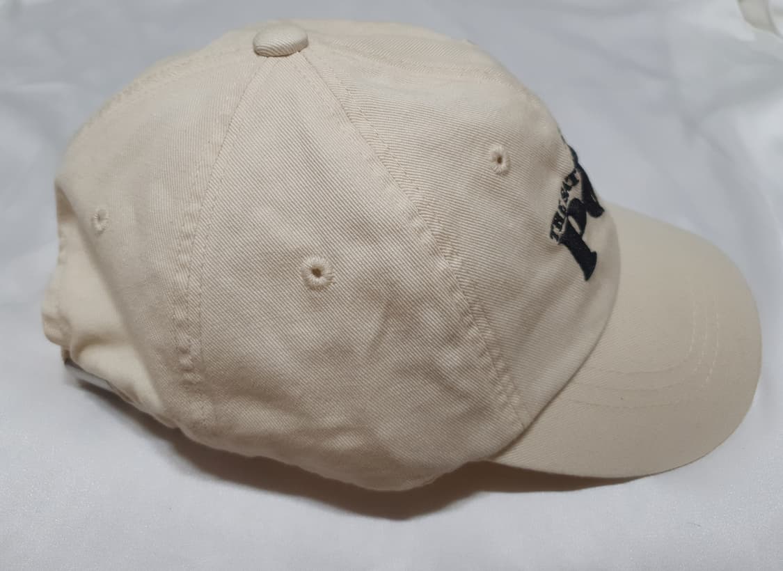 라이트 베이지 레터링  더새터데이이브닝포스트 볼캡 모자 상품이미지4