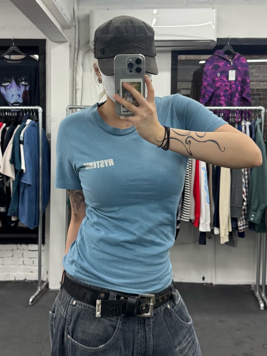 히스테릭 글래머 히스걸 티셔츠 상품이미지4