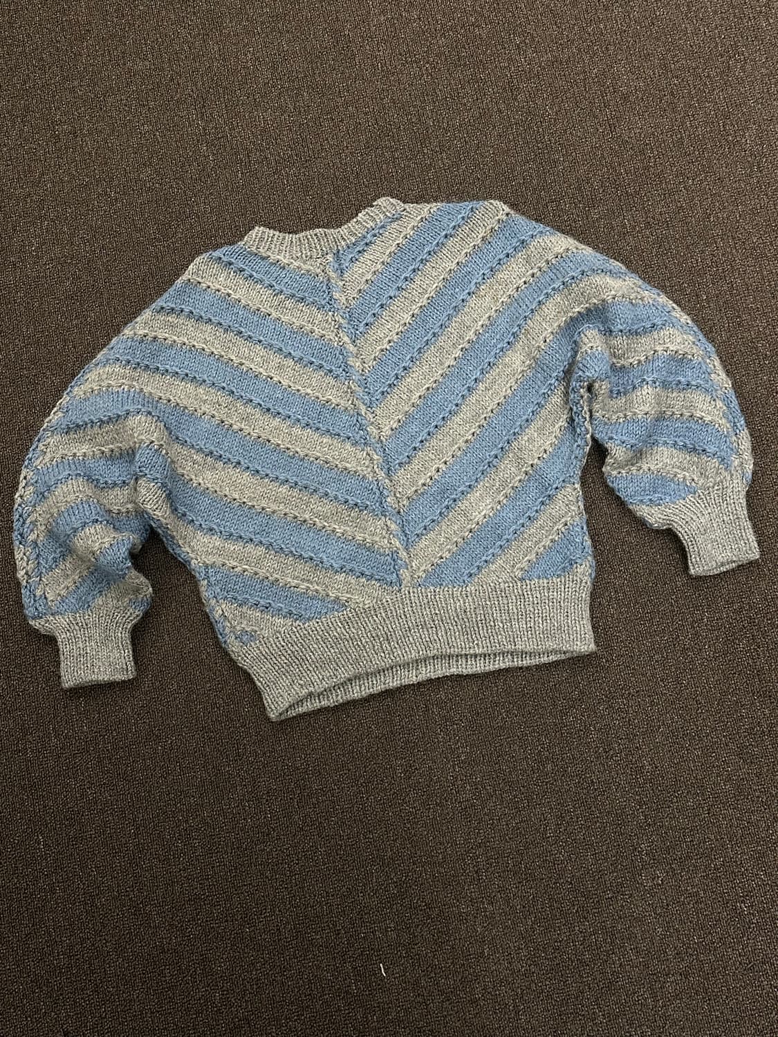 OS)재패니즈 빈티지 라글란 스트라이프 스웨터 상품이미지2