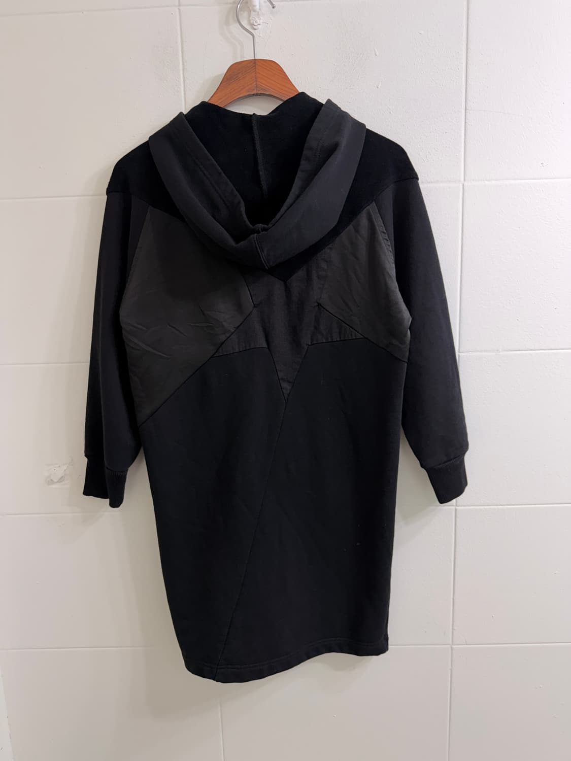 디젤 별 패치워크 롱 원피스 후드집업 상품이미지5