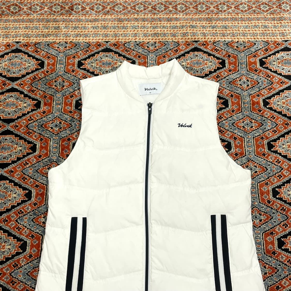 볼빅 화이트 덕다운 패딩조끼 여성S 상품이미지2