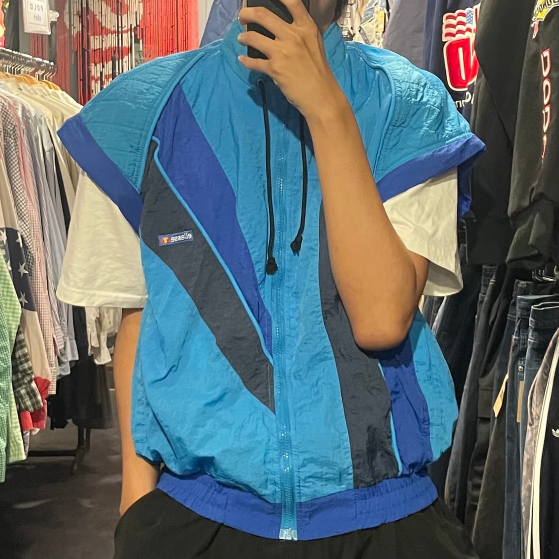 [IM] ellesse 엘레쎄 블루 바막 ( 반팔 가능) 상품이미지4