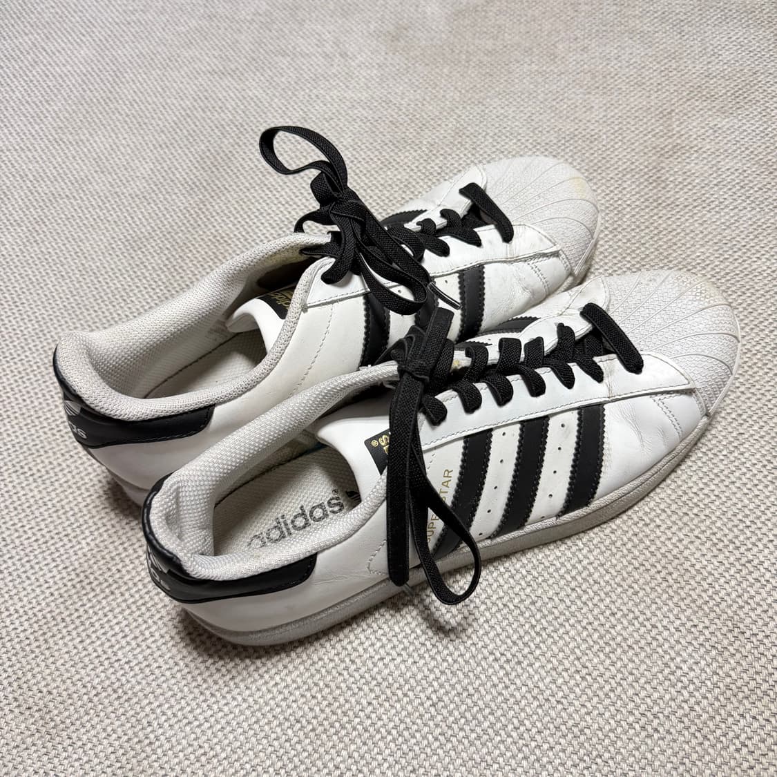 아디다스 슈퍼스타 흰검 상품이미지3