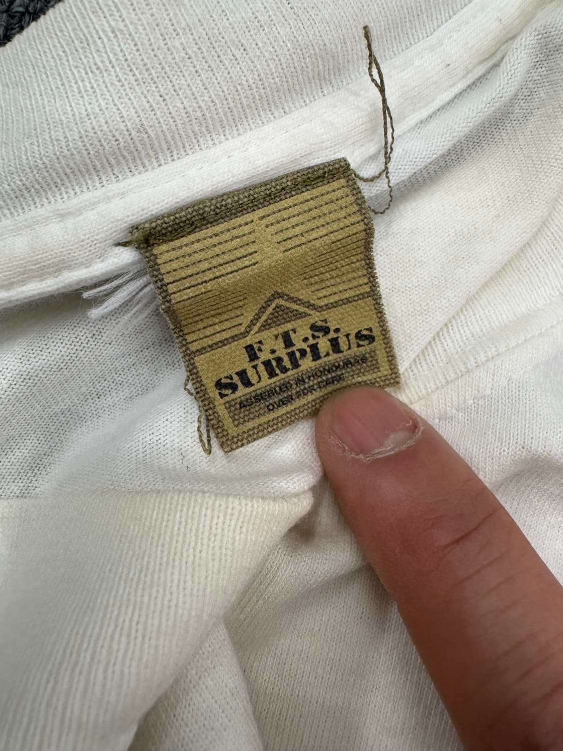 L)F.T.S Surplus 빈티지 프린팅 반팔 상품이미지5