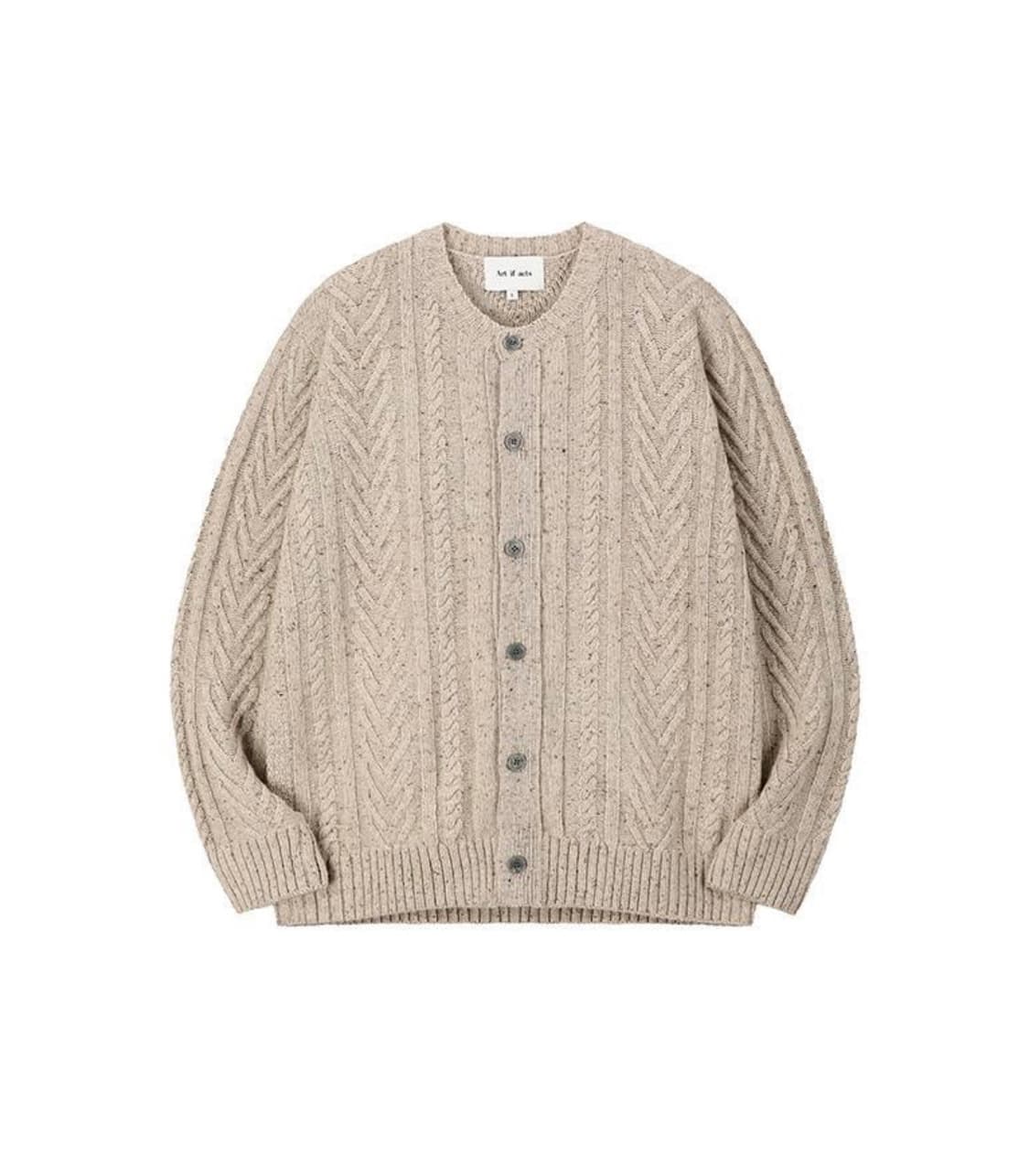 아트이프액츠 피셔맨 케이블 가디건 L 상품이미지1