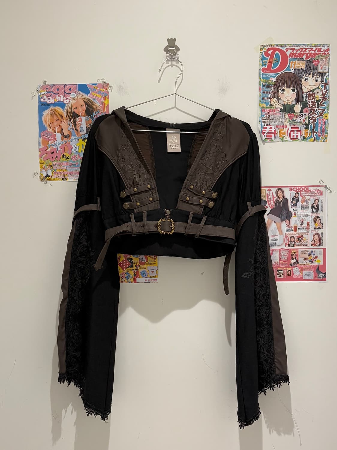 Ozz On Brown Oriental Crop jaket 상품이미지1