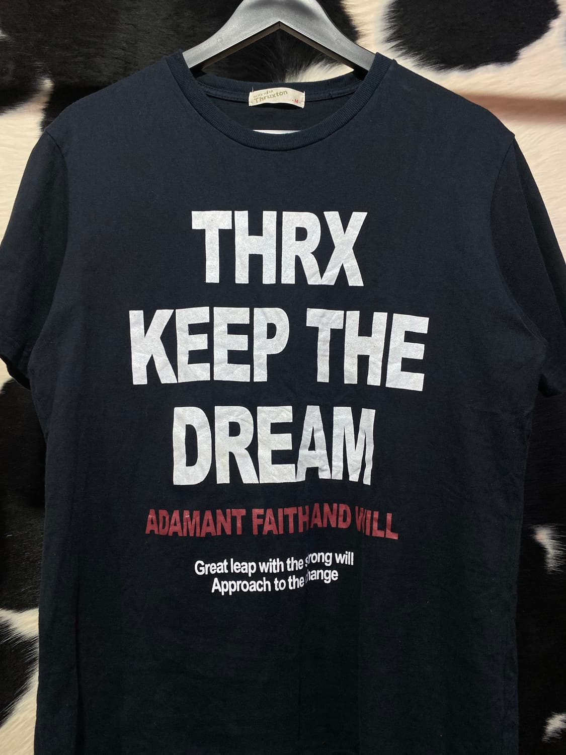 Thruxton keep the dream 레터링 반팔티셔츠 상품이미지2