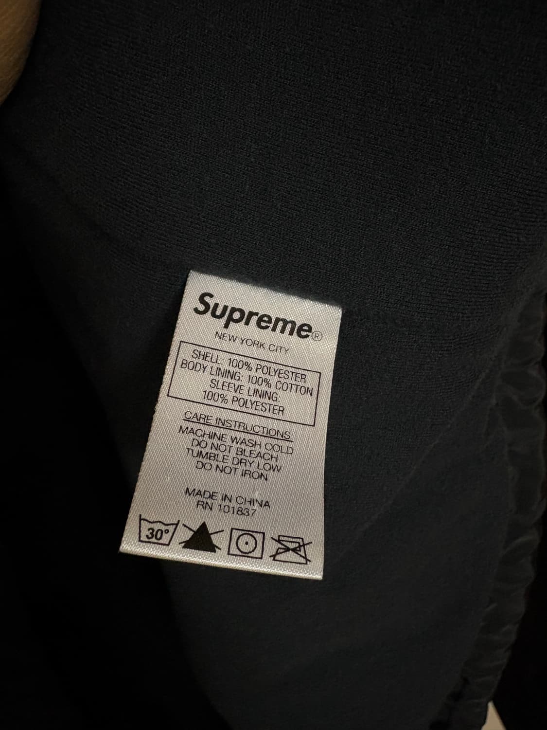 Supreme x anti hero 코치자켓 ( 쿠니치 노무라 착용 ) 상품이미지7