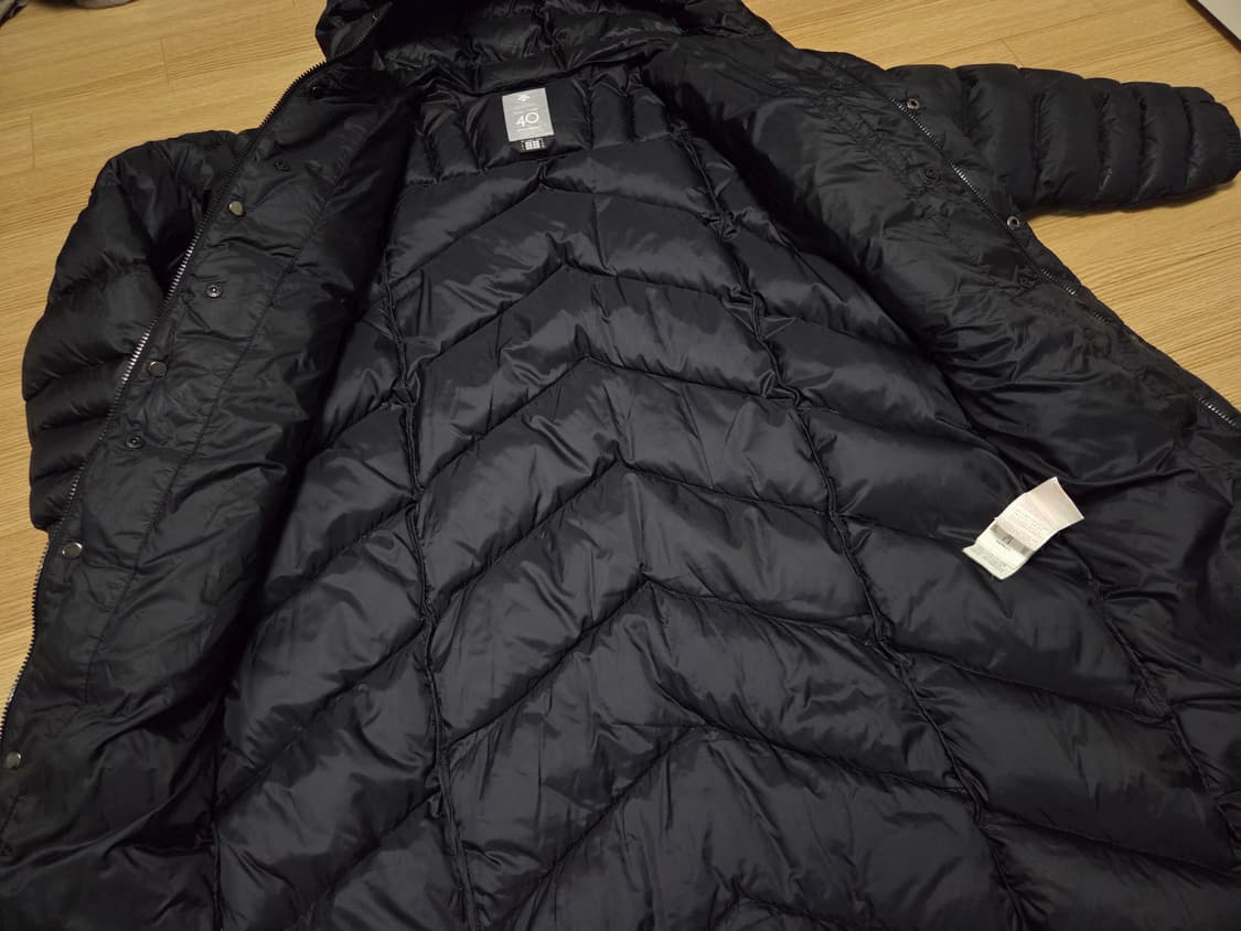 데상트 40주년 경량 벤치 다운 롱패딩 점퍼 상품이미지4