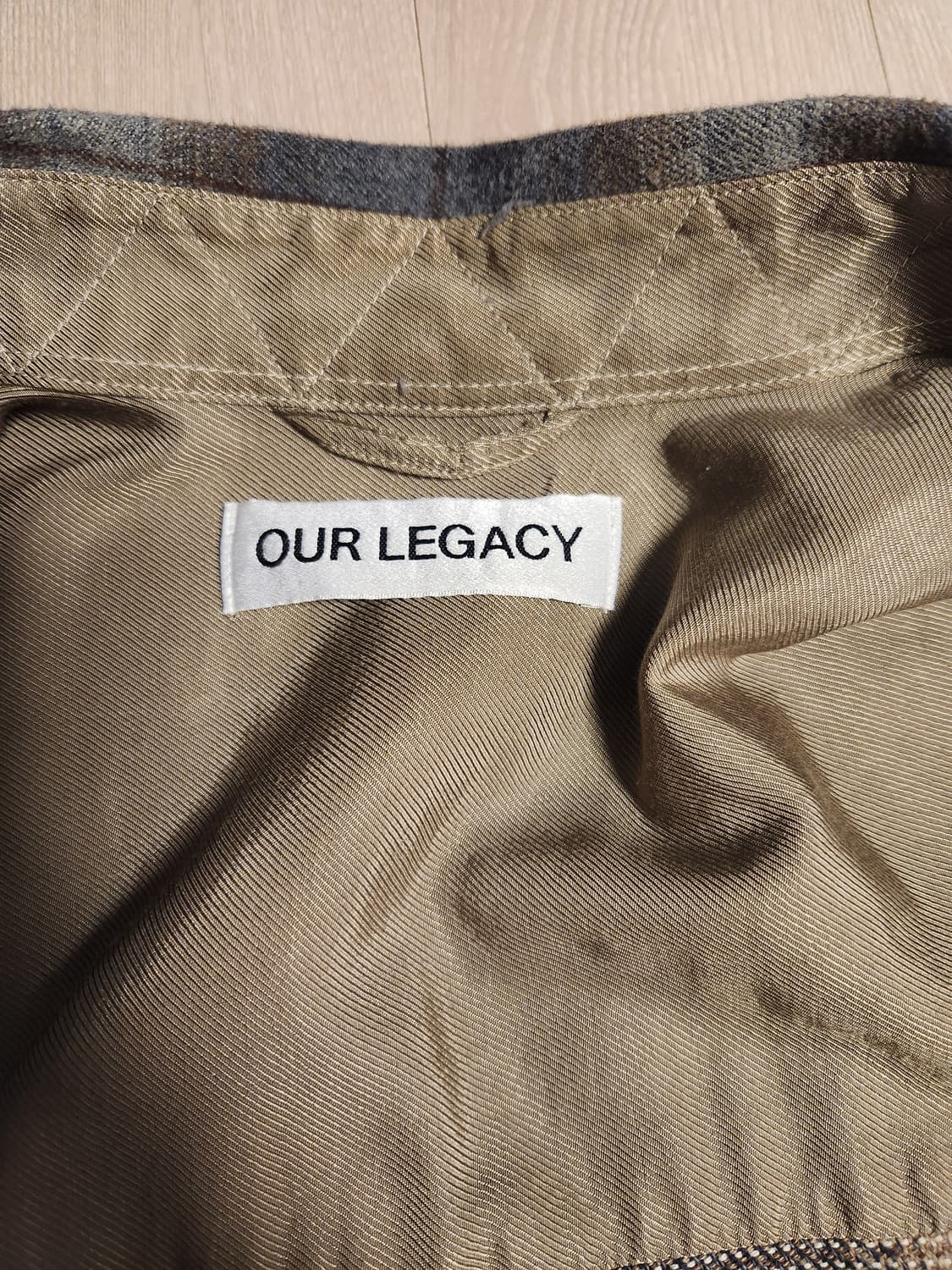 아워레가시 어보브셔츠 도일 체크 48 상품이미지3