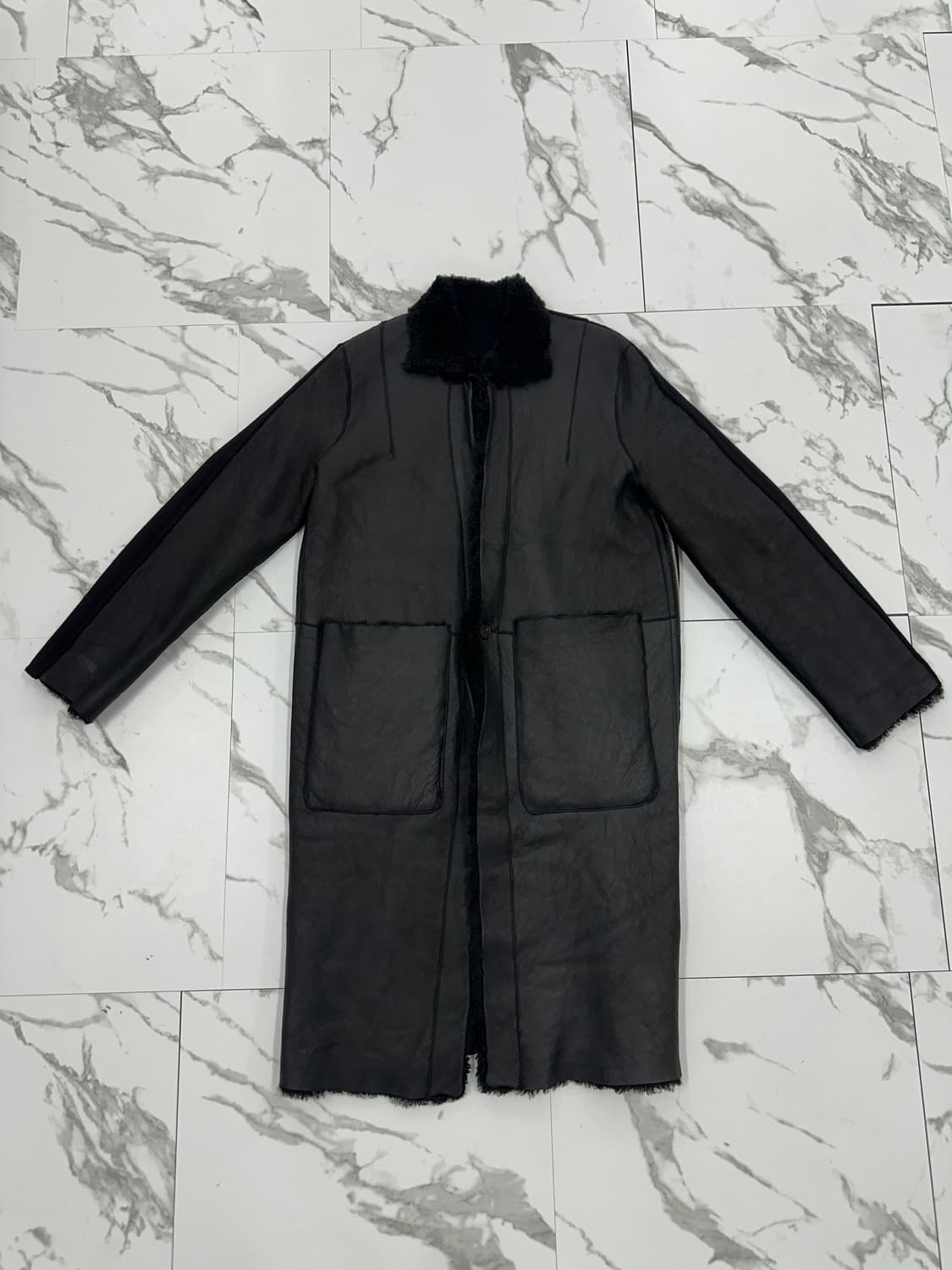 LBL 양면 무스탕 코트 상품이미지3