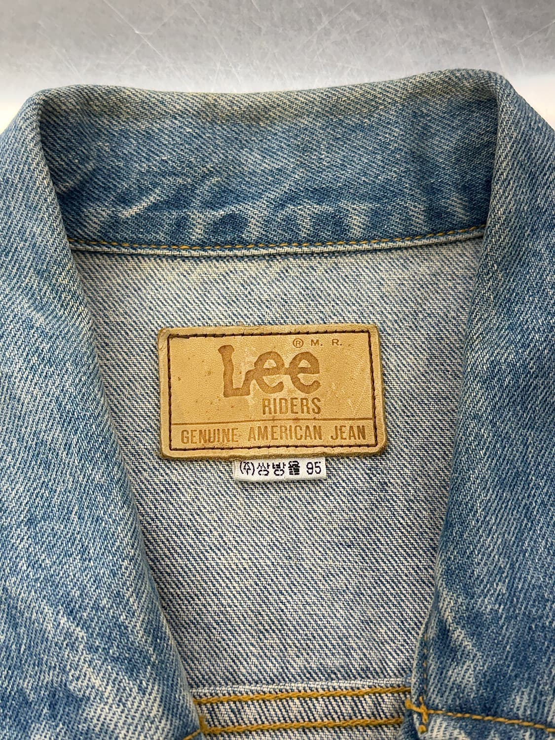 리 90s 라이트 블루 타입 3 데님 자켓 상품이미지7