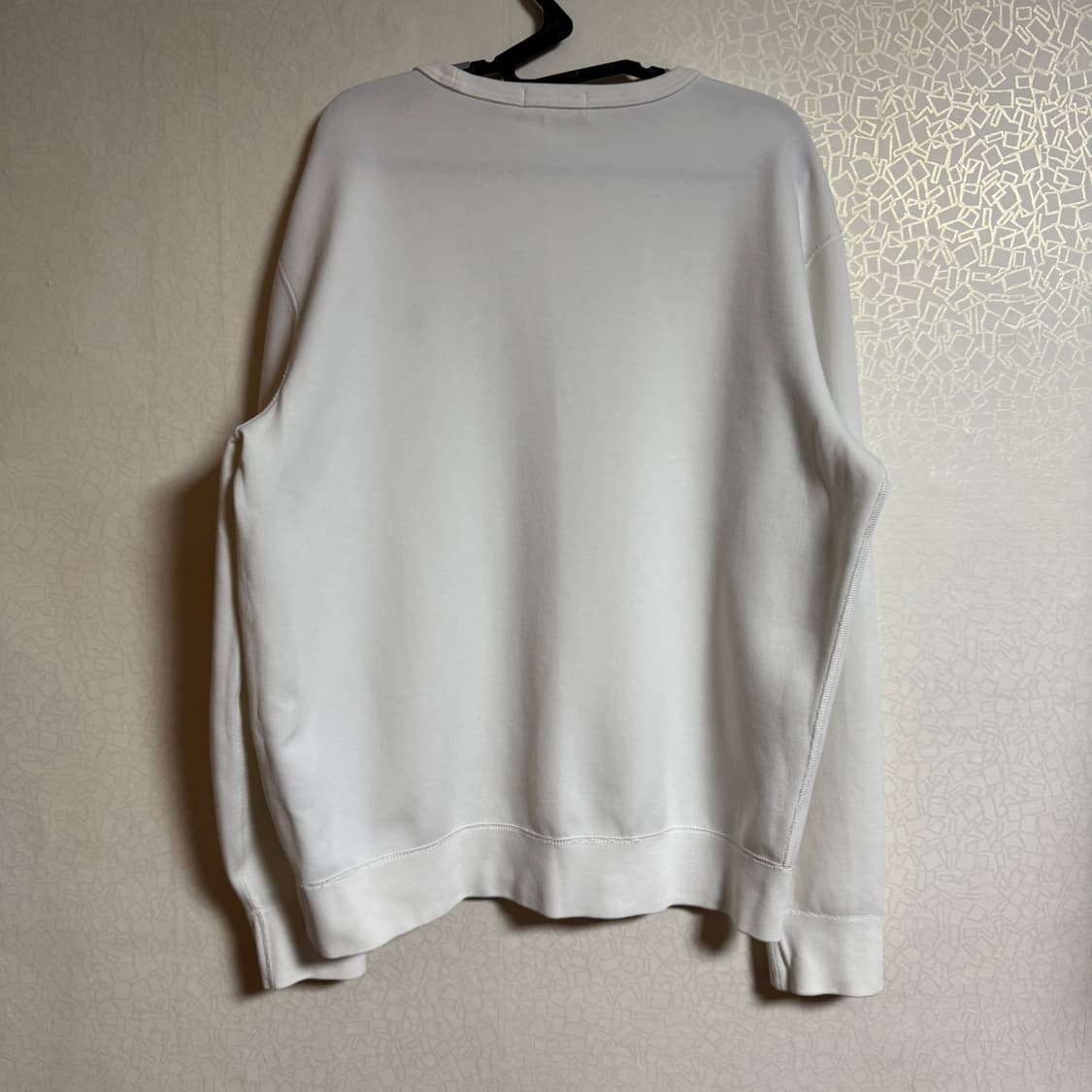 폴로 화이트 맨투맨 팝니다 상품이미지2