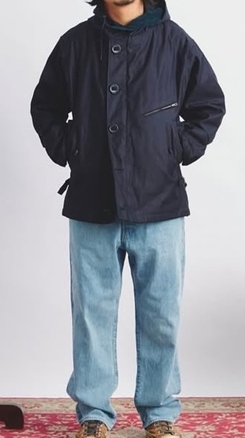 사운드맨 알파카 덱 후드 자켓 40사이즈 상품이미지6