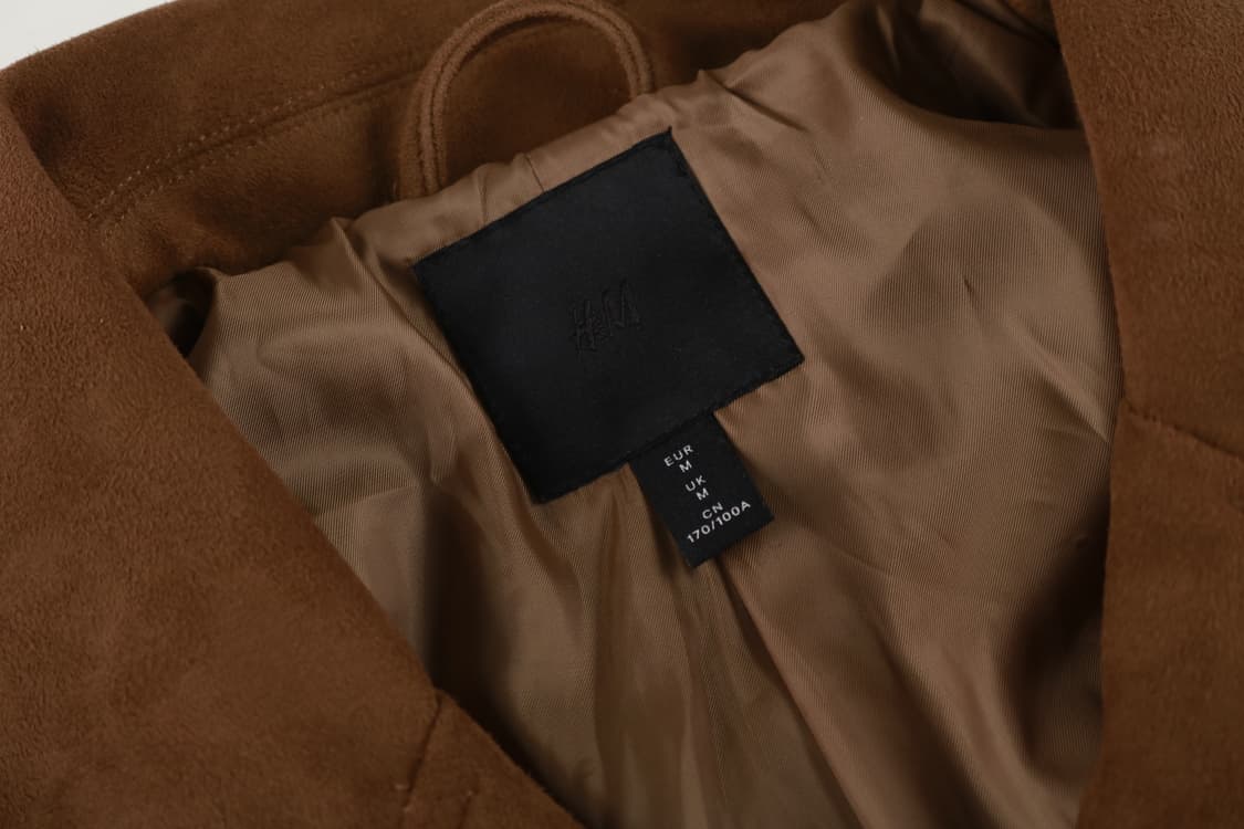 [여성 M] H&M 스웨이드 라이더 자켓 상품이미지2