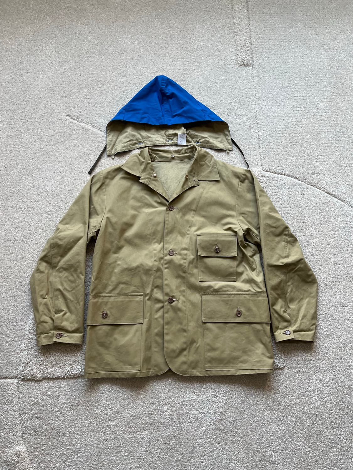 드레프로젯 H-Jacket 왁스드 코튼 헌팅 자켓 (105) 상품이미지5